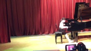 Александра Довгань 8 лет Alexandra Dovgan 8 yo JP Rameau Frederic Chopin [upl. by Assirt247]