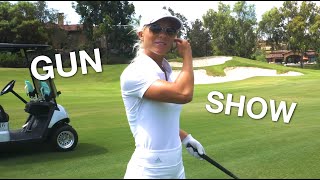 ALISA DIOMIN IS RIPPED SO IS HER GOLF GAME [upl. by Daloris]