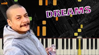 Dreams  Fleetwood Mac  Piano Tutorial  Synthesia  KeySynth [upl. by Eremaj]