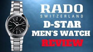 Rado DStar Automatic Mens Watch Review Model R15513153 4K Quality [upl. by Sarnoff]