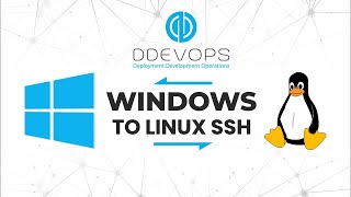 How To SSH From Windows To Linux Servers  Linux To Windows  DevOps Services [upl. by Gievlos]