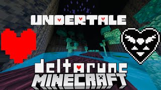 Random Rooms of UndertaleDeltarune In Minecraft [upl. by Ainorev368]