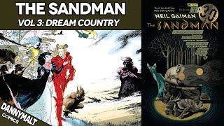 The Sandman Vol 3  Dream Country 1990  Comic Story Explained [upl. by Jacobsohn]