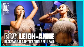 We went backstage with LeighAnne at Capitals Jingle Bell Ball  Capital [upl. by Mersey112]