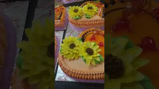 Orange Cake Decoretion 🍰cake youtubeshorts trending viralvideo shortvideo shorts [upl. by Aniaz]