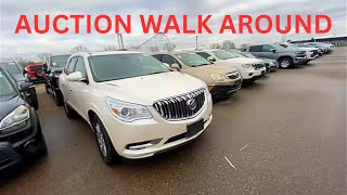 MANHEIM AUTO AUCTION WALK AROUND  PREVIEW OF INVENTORY AT CAR DEALER ONLY CAR AUCTION [upl. by Shah]