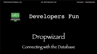 Tutorial  Dropwizard  Hibernate Connection and Configuration [upl. by Phillis681]