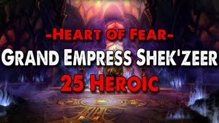 Method vs Sha of Fear 25 Heroic World First [upl. by Ahsiyk]