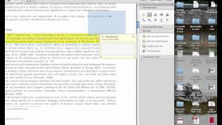 Adding Comments to PDF File [upl. by Eizle296]