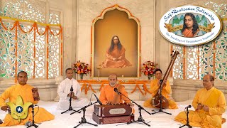 Kirtan With YSS Monks at Paramahansa Yogananda Smriti Mandir  2021 SRF World Convocation [upl. by Desdee462]