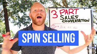 SPIN Selling 34 Three part sales conversation framework scripts using questions SPINSelling [upl. by Naaitsirhc738]