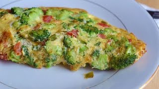 Broccoli Omelette [upl. by Kcinnay]