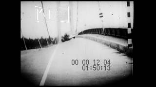 1940 Tacoma Narrows Bridge quotGalloping Gertiequot Opening and Collapse [upl. by Balduin]