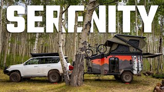 Camping in our NEW Voyager overland trailer  So peaceful S6E29 [upl. by Cir]