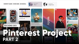 PROJECT🚀 Pinterest Clone Tutorial Part 2 Building Your Own Social Inspiration Platform [upl. by Anazus]