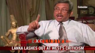 Lanka lashes out at Wests criticism [upl. by Doralynne525]