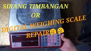 how to repair digital weighing scalepaano ba aayusin ang digital na tibangan Darwin tech [upl. by Alraep]