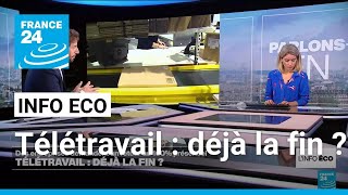 Télétravail  déjà la fin  • FRANCE 24 [upl. by Obadiah]