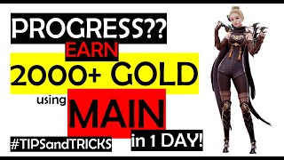 MIR4 How I Made 2000 Gold in One Day  Tips and Tricks mir4 mir4global mir4tagalog [upl. by Idhem]