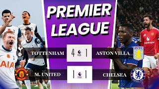 Tottenham sepulto al VillaUnited y Chelsea empataron Caicedo marcó el empate premierleague [upl. by Benoite]