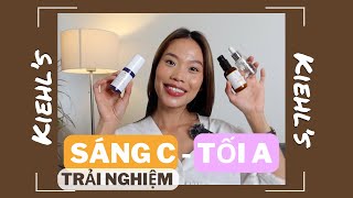 Trải nghiệm amp Review  Kiehls Sáng C tối A  Thật sự hiệu quả  Không quảng cáo  Lucia [upl. by Hehre]