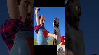 Scary Teacher 3D Make Key vs Wooden Hammer Unlock Door 5 Times Challenge Tani Win shorts challenge [upl. by Elbertina]