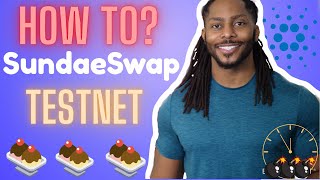 SundaeSwap Testnet  EASY How to  Cardano [upl. by Marve]