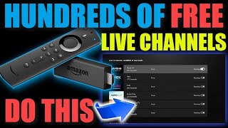 Fire Stick Live TV Setup  Easily Add Hundreds of Channels no sign up required [upl. by Rubina]