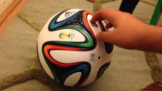 Adidas Brazuca Official Match Ball UnboxingQuick Review [upl. by Suter]