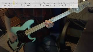 The Smiths  Barbarism Begins at Home Bass Cover with Playalong Tabs [upl. by Ynagoham]