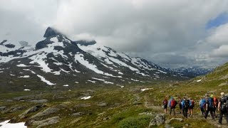 Leirvassbu to Skogadalsbøen Jotunheimen Norway  22 July 2016 [upl. by Gilbertson]