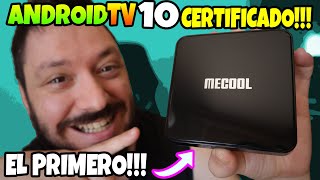 El PRIMER TV BOX con Android TV 10 CERTIFICADO ► Actualización Mecool KM3 [upl. by Smitty]