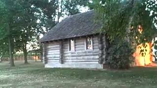 Laura Ingalls Wilder Birthplace Wayside Cabin 2013 [upl. by Yrrol]