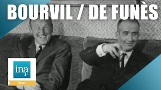 Bourvil et Louis de Funès racontent quotLe Corniaudquot  Archive INA [upl. by Lluj]