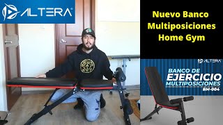 Unboxing Banco Altera Multiposiciones [upl. by Annayad]