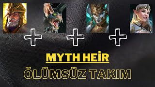 Myth Heir Tüm Boslar Tek Key Ölümsüz Takım Raid Shadow Legends [upl. by Ojadnama]