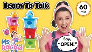 Learn To Talk with Ms Rachel  Toddler Learning Video  Learn Colors Numbers Emotions amp Feelings [upl. by Vivyan418]