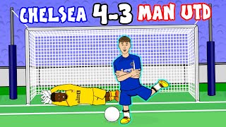 🥶43 CHELSEA vs MAN UTD🥶 Cole Palmer Hattrick Goals EPL Highlights [upl. by Acnaib396]