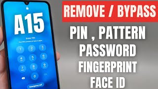 Samsung Galaxy A15 5G  Reset PIN Password  Forgotten Pattern Screen Lock Fingerprint Face Unlock [upl. by Ennayelhsa]