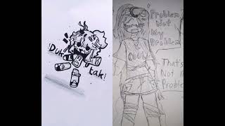 Fake collab with ØRE0Nek0yuneZoo00 drawing [upl. by Therron]