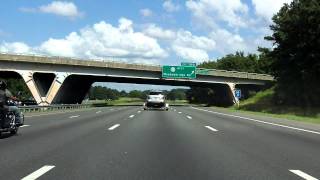 Interstate 295  Virginia Exits 43 to 37 southbound [upl. by Kora]