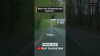 Radfahrer beschwert sich und verabschiedet sich in den Graben  RLP Dashcam  shorts [upl. by Debarath]