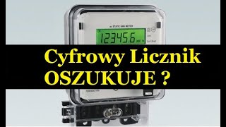 Cyfrowy Licznik Prądu Tauron Zawyża Zużycie Energii  Cewka Rogowskiego Oszukuje [upl. by Ennyl]