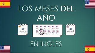 Meses del año en inglés  Canciones Infantiles [upl. by Montfort475]