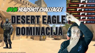 CS2 Desert Eagle Challenge  13 Kills 84 Headshots  Kako Dominirati Samo sa Deagleom [upl. by Assirac557]