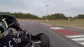 Onboard Wackersdorf Rotax Senior 2022 [upl. by Alinoel]