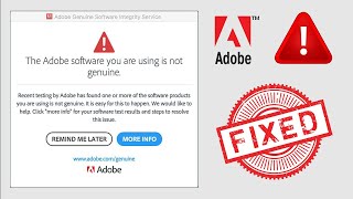 How to Disable Adobe Genuine Software Integrity Service [upl. by Gellman]