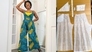 How to Make a Jumpsuit Pattern and Sewing Tutorial [upl. by Yerrot]