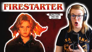 FIRESTARTER 1984 MOVIE REACTION FIRST TIME WATCHING [upl. by Atiras]