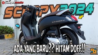 APA YG BARU SCOOPY 2024 HONDA SCOOPY PRESTIGE HITAM DOFF TERBARU 2023 KE 2024 [upl. by Weingartner]